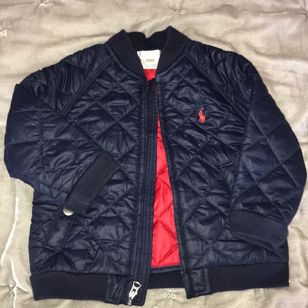 Ralph Lauren Navy Quilted Jacket